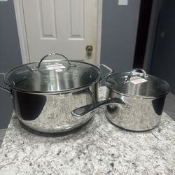 Princes House Olla De 7.5 Qts Y Sartén De 3 Qts Nuevos 