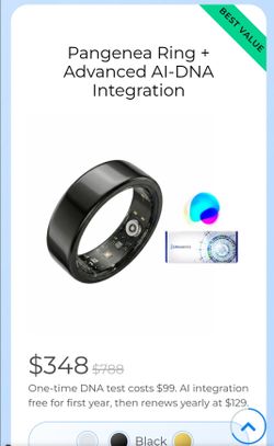 Smart ring pangenea