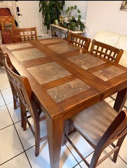 Canadel Solid Wood 7-Piece Expanding Dining Set