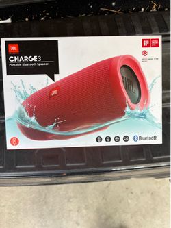JBL  Charge 3 Portable Bluetooth Speaker