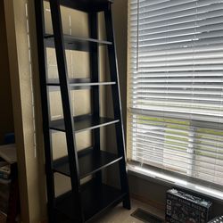 Tiered modern bookshelf