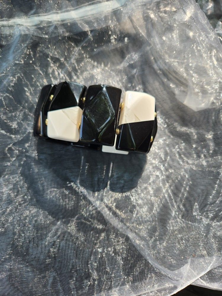 Black And White Bracelet