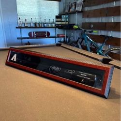 Adam Jones Autographed Bat With Display Case