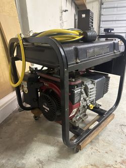 Coleman Powermate 5000W Generator – Runs Strong! + Heavy-Duty Power Cord