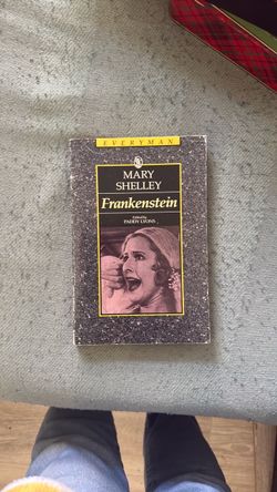 Mary Shelly Frankenstein Book