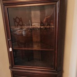 Mahogany Antique Corner Cabinet