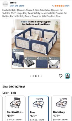 Kids Large Foldable Playpen