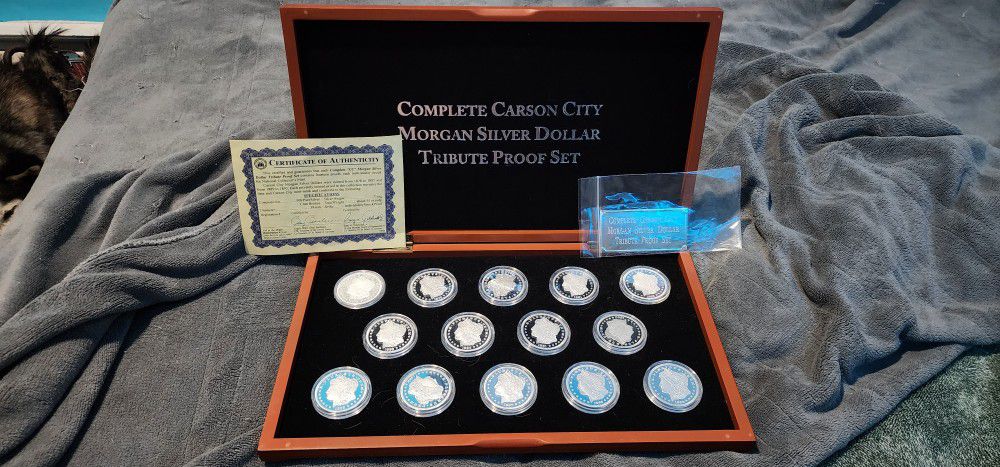 Carson City Morgan Silver Dollar Tribute Coins - Read Description 