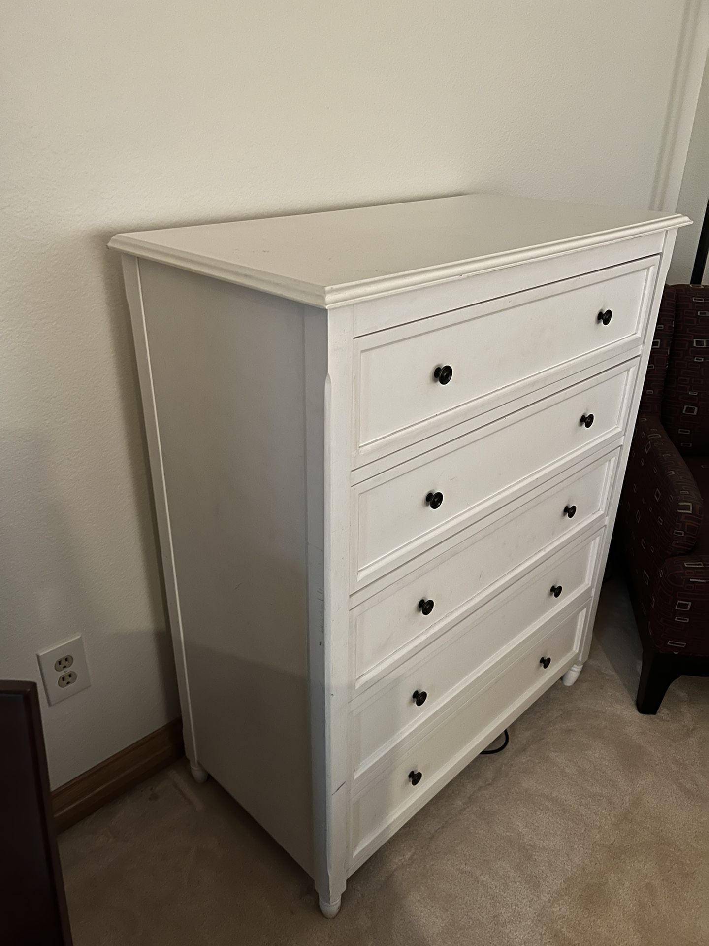 Sale Pending White Wood Dresser And Nightstand Set for Sale in