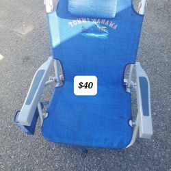 Tommy Bahama Backpack Beach Chairs With Cooler 2 Available
