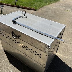 Foldable Aluminum Dog Travel Crate