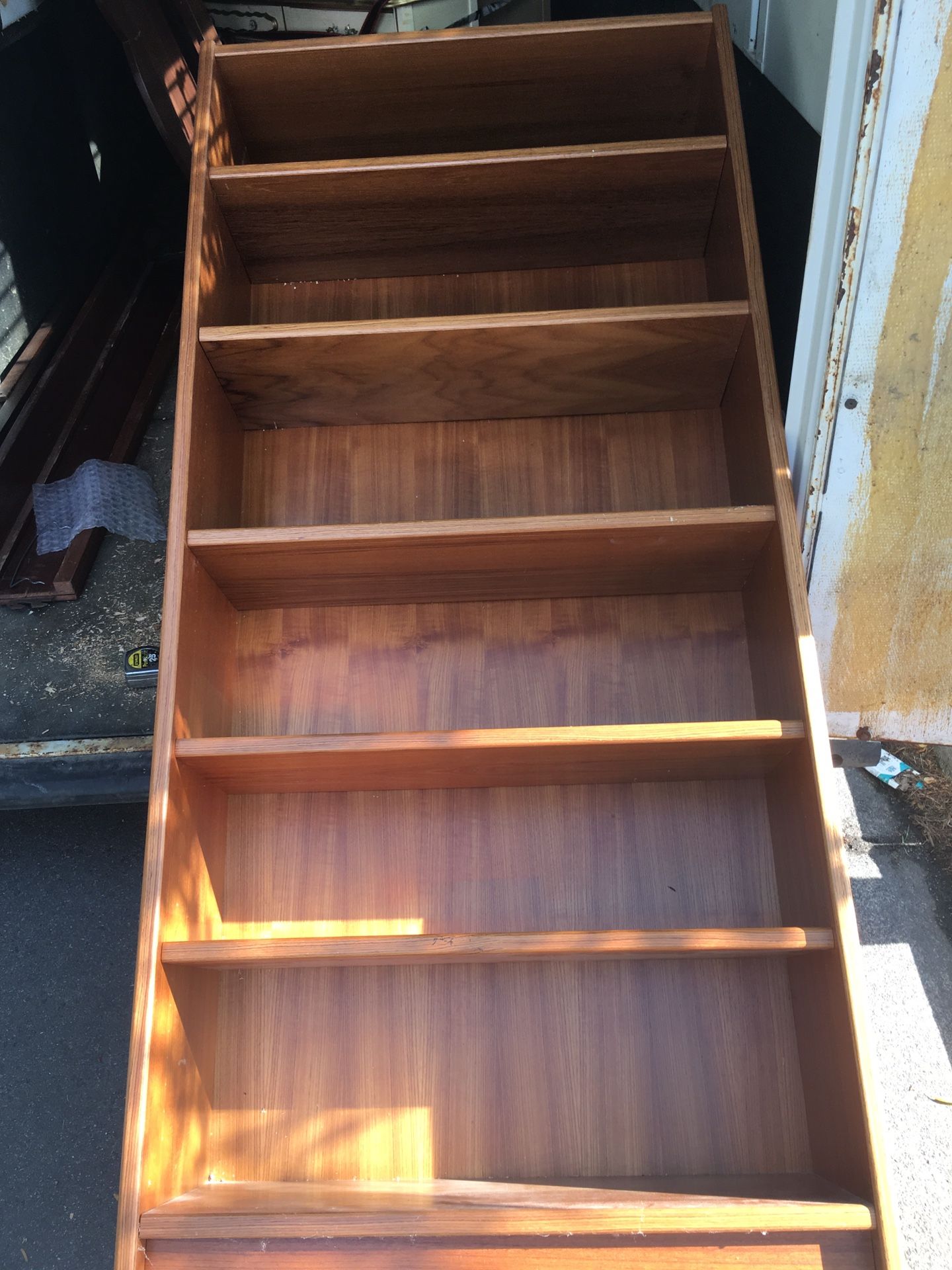 2 TALL BOOKCASES