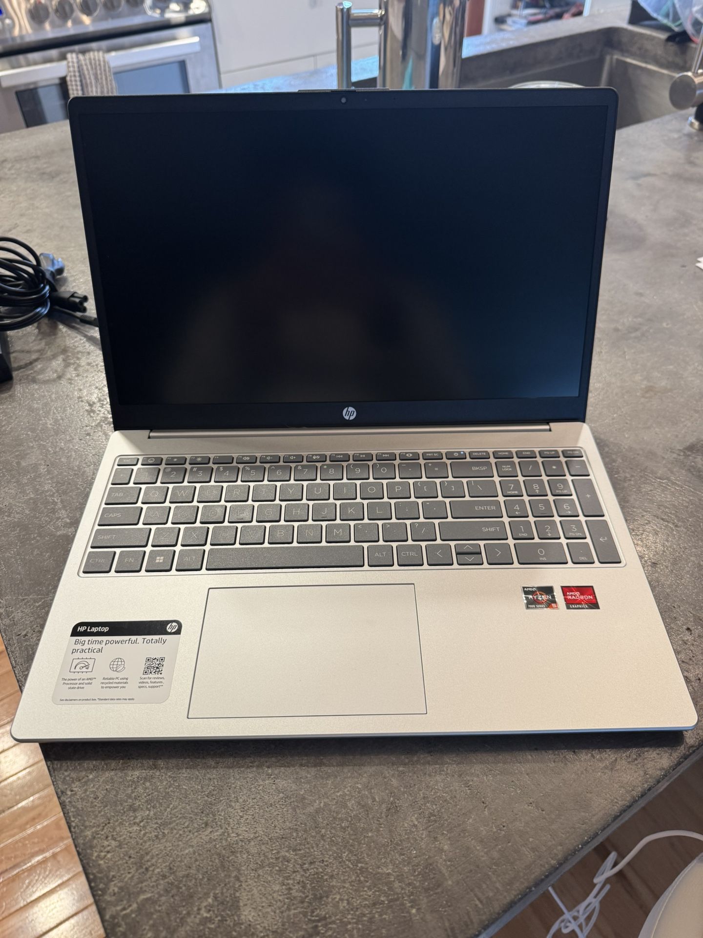 15” HP laptop