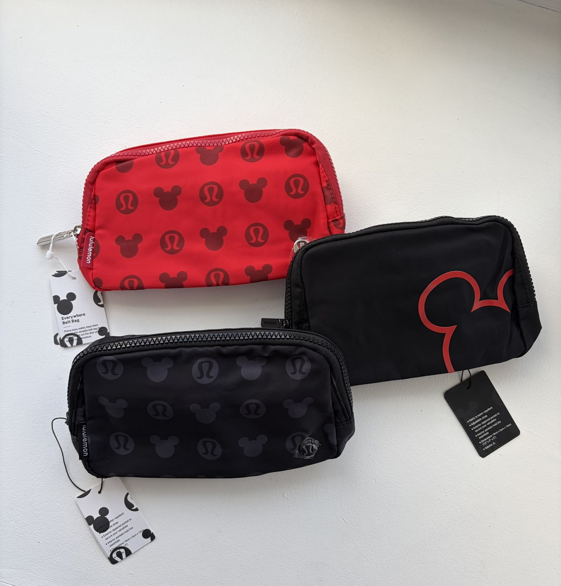 Disney Lululemon Belt Bags