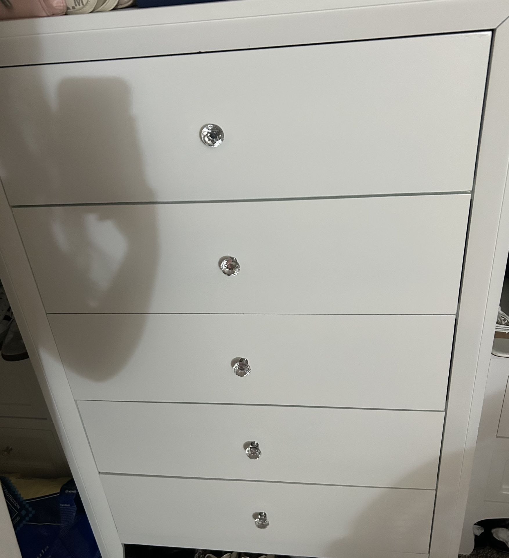 Tall wardrobe, wood.