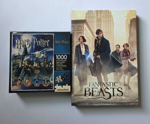 Harry Potter & Fantastic Beasts 2 Jigsaw Puzzles 1000 pcs