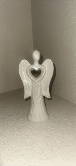 Heart angel decor