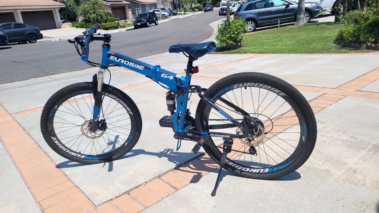 Eurobike Folding Mountain Bike 