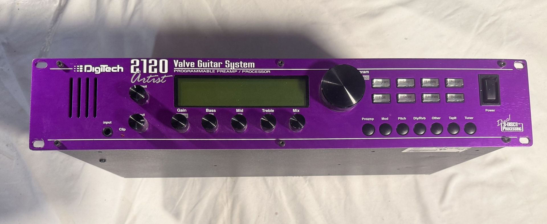 🔥 DigiTech 2120 Artist Valve Guitar System – Programmable Tube Preamp / Processor 🔥