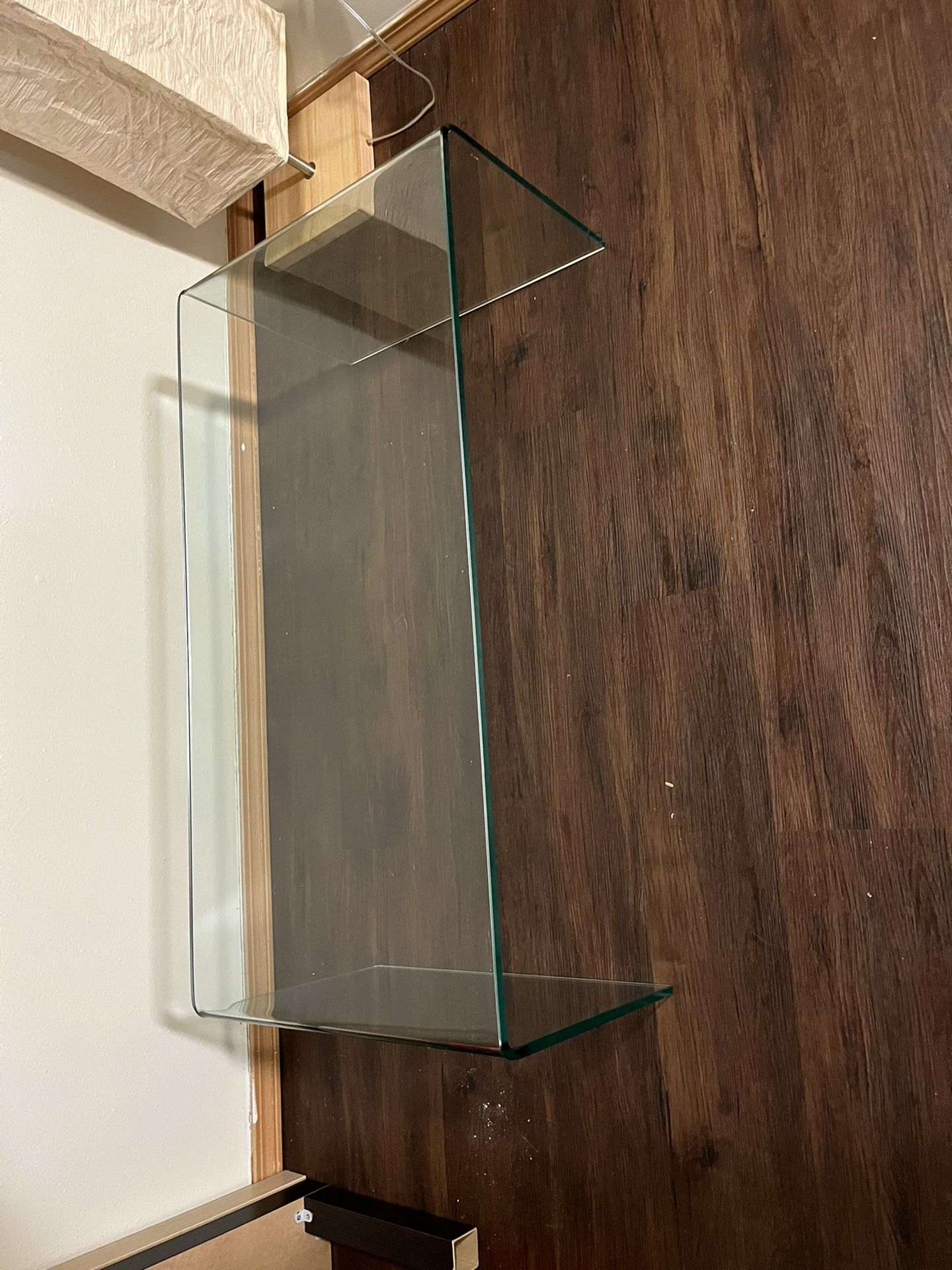 glass coffee table