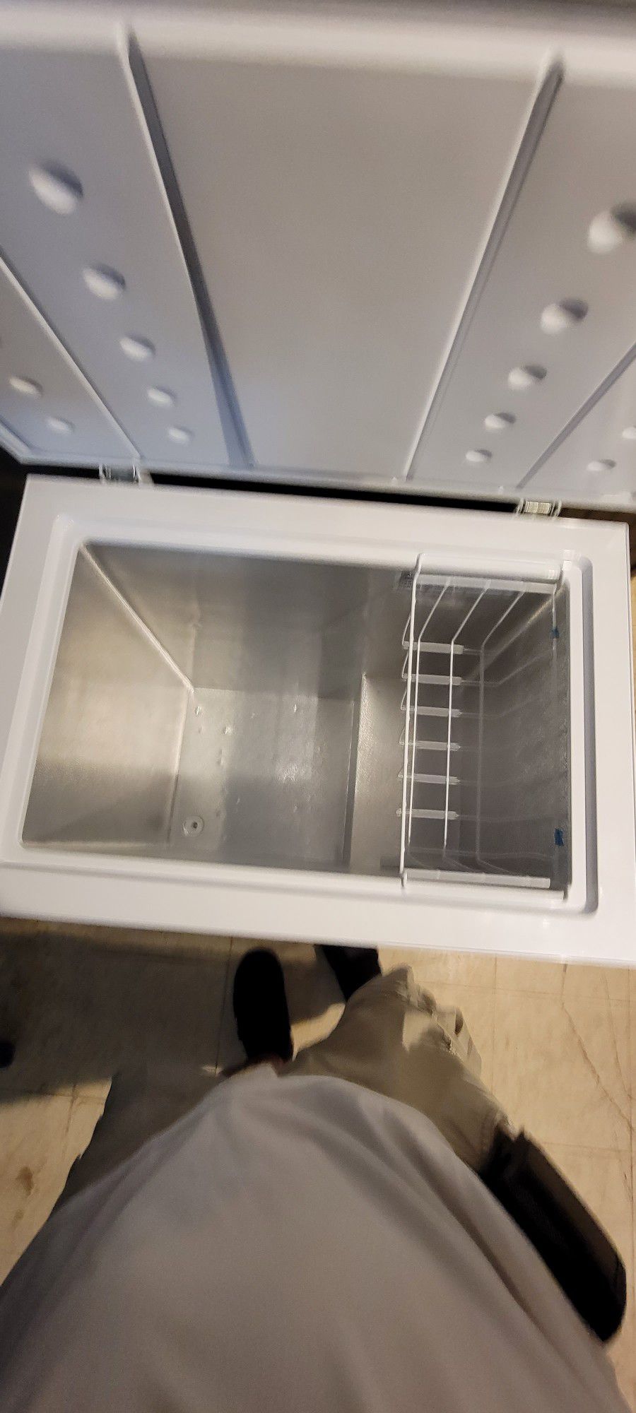 5.0 Deep Freezer Like New Open Box