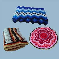Vintage Blanket Bundle (3)