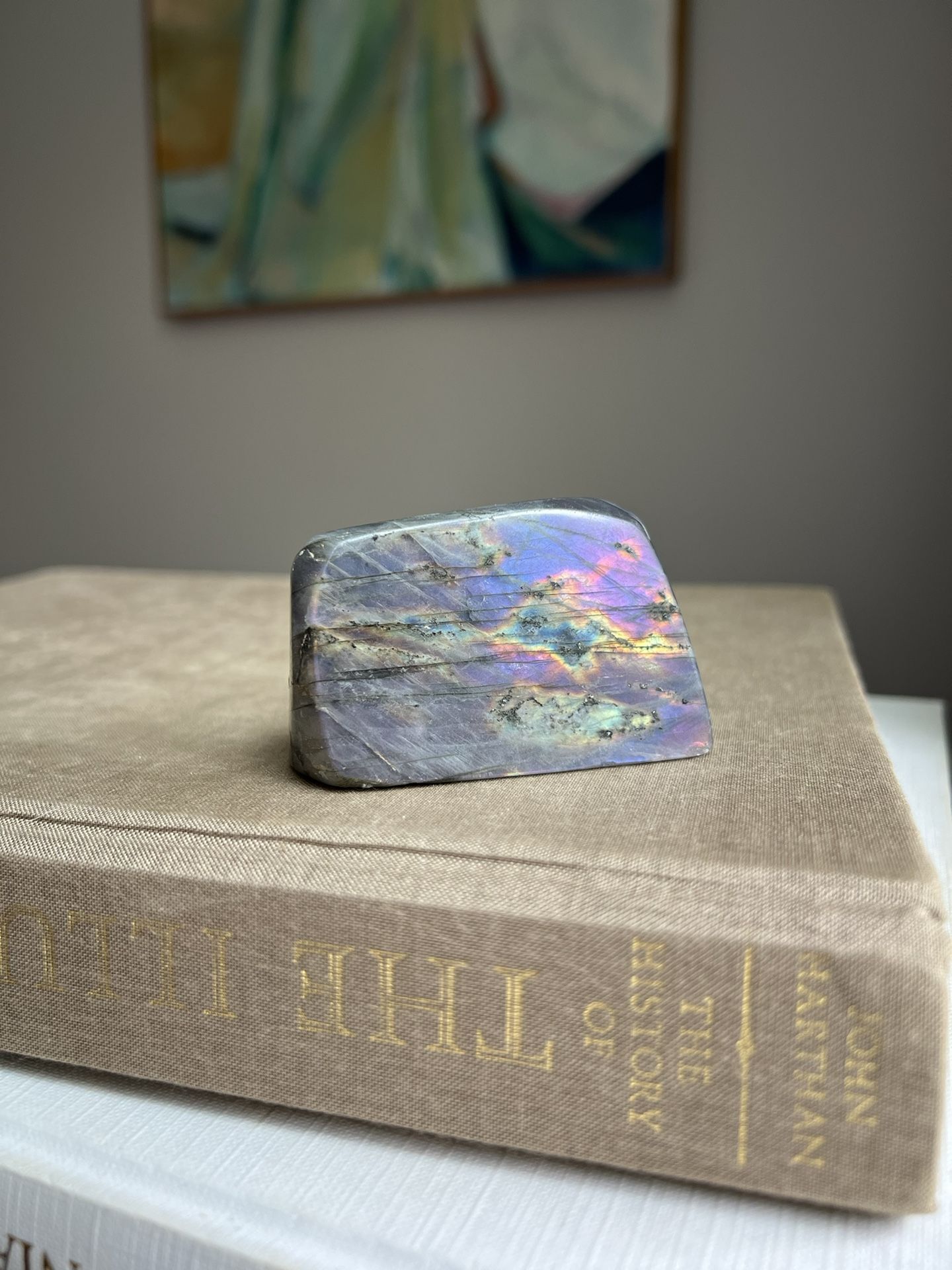 Larg Small Labadorite Freeform ( L2.5” H1.2” ) firm on price