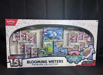 Pokemon TCG Scarlet & Violet 151 Blooming Waters Premium Collection Box Sealed