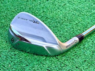 TaylorMade RBladez Rocketbladez LH Sand Wedge 55° Steel Shaft Wedge Flex 35.75"