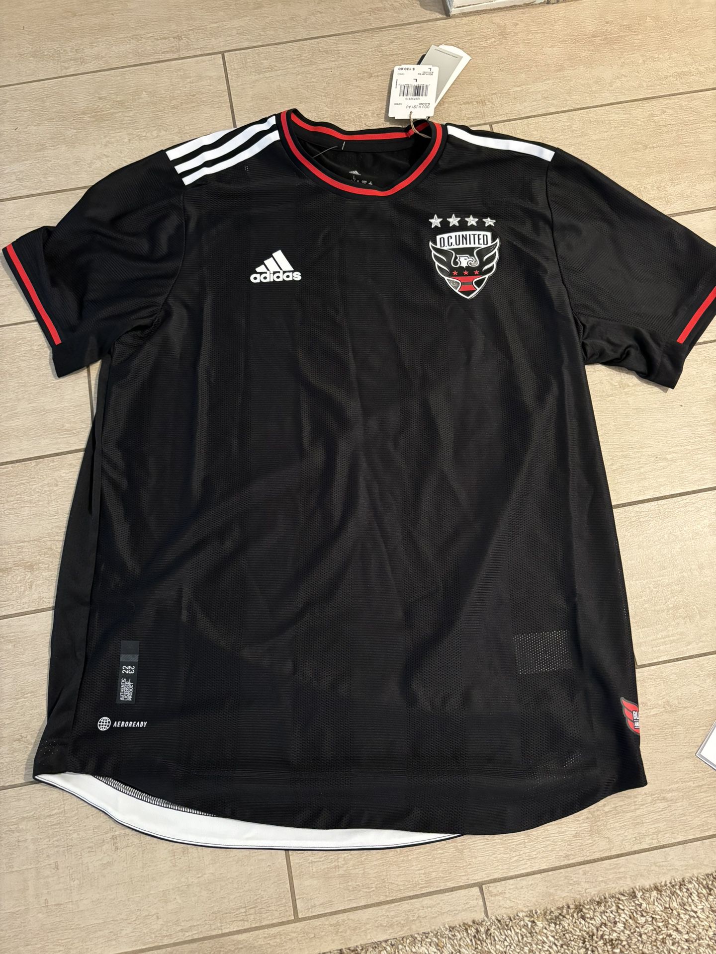 DC United Jersey Size: L - New