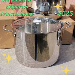 Olla tri-ply de 20qt   🌻$225🌻