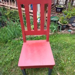 Red Tall chair , Heavy