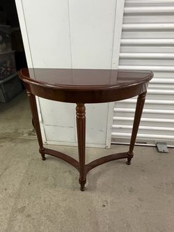 Bombay Company Demi-Lune Console Table – Vintage 1993