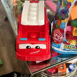 Mega Blocks And Mega Block Fire Truck 