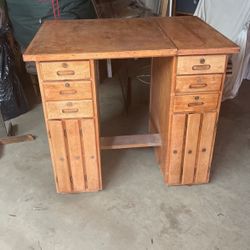 Antique Drafting Desk