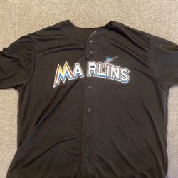 Majestic Miami Marlins Batting Practice Jersey Men’s Xl