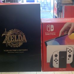 Nintendo Switch And Zelda Collector’s Edition 