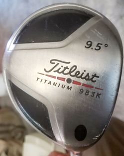 Titleist 983K Titanium 9.5° Driver w/ Graphite Design YS-7 Shaft & Lamkin Grip Golf Club