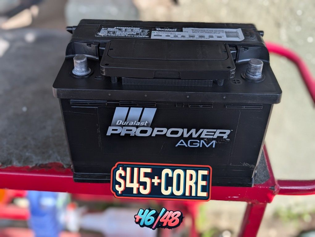 EFB Car Battery / Group Size 48/H6