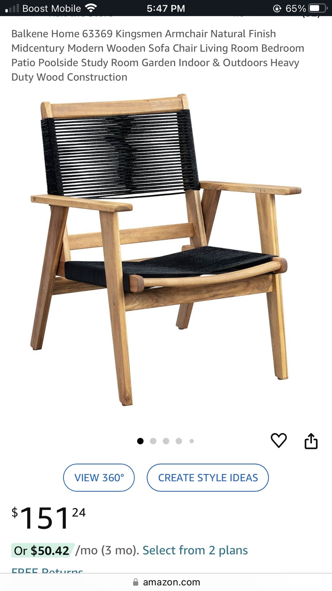 Wooden Chair