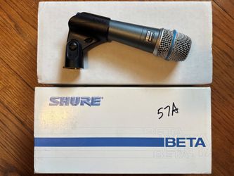Shure Beta 57A Dynamic Supercardioid