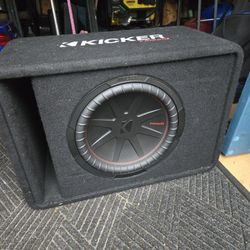 🔊 Kicker Comp R + IQ500 Amp Combo – Perfect Condition 🔊