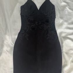 Black Lace Dress