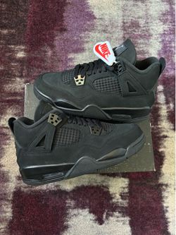 Size 7y - Jordan 4 Retro Black Cat