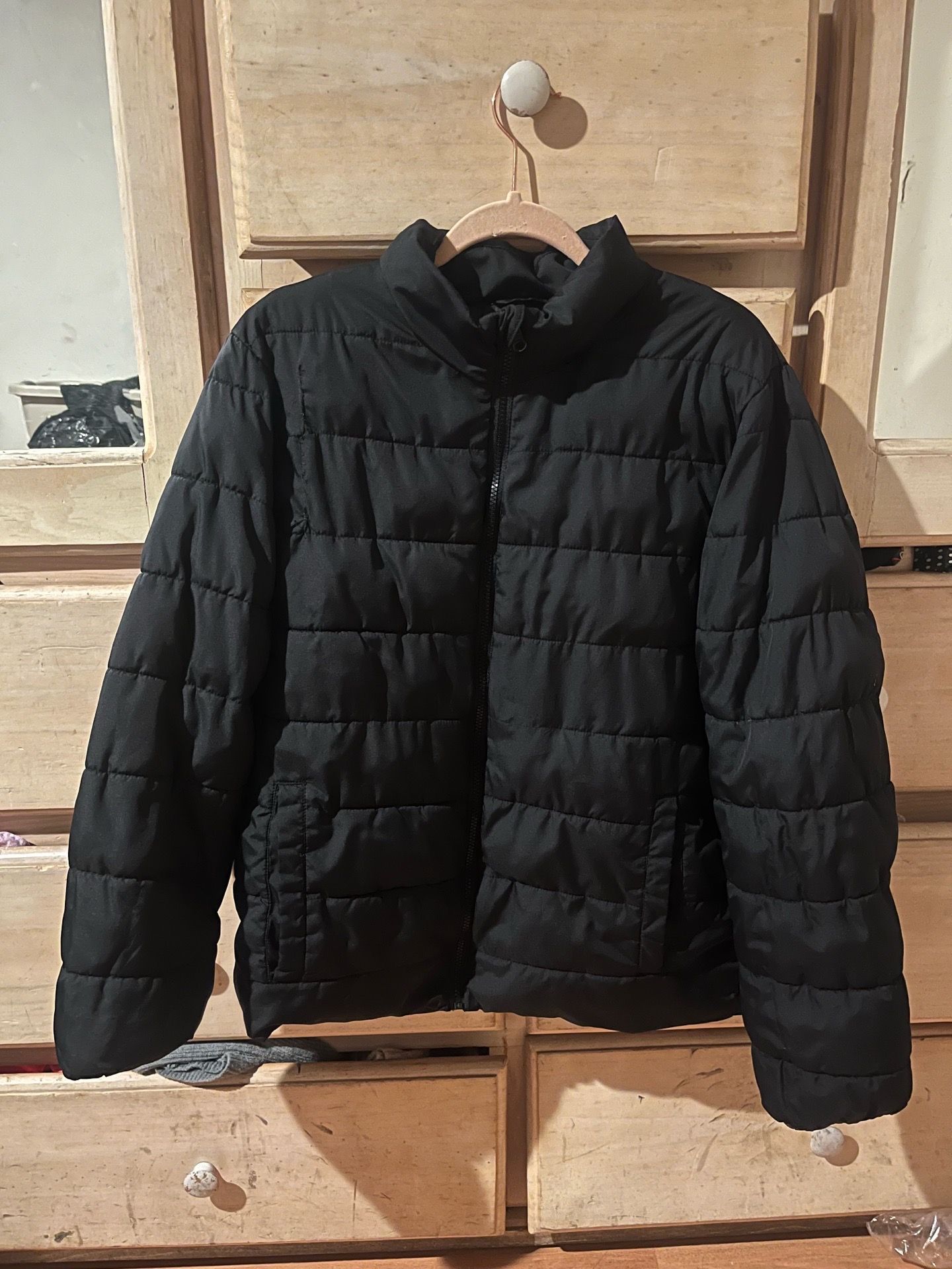 Gap Puffer Jacket – Used (Small Tear, Still Warm)