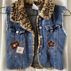 Girls Jean Vest