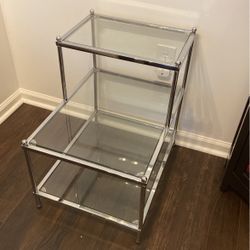 Glass Side Table