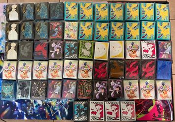 Pokemon Sleeves Sealed 59 total