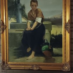 Painting "Woman At The well "