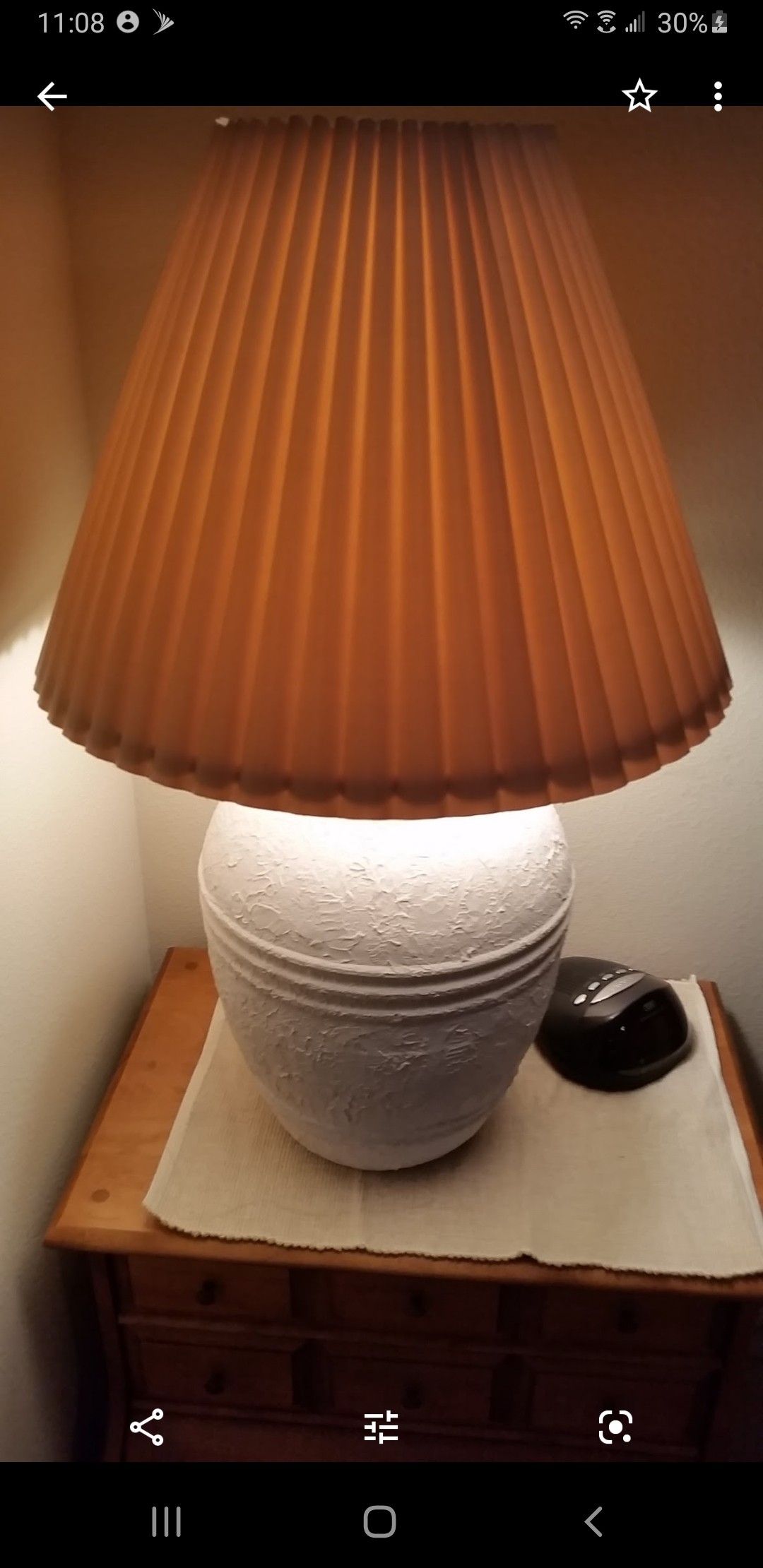Lamp ceramic
